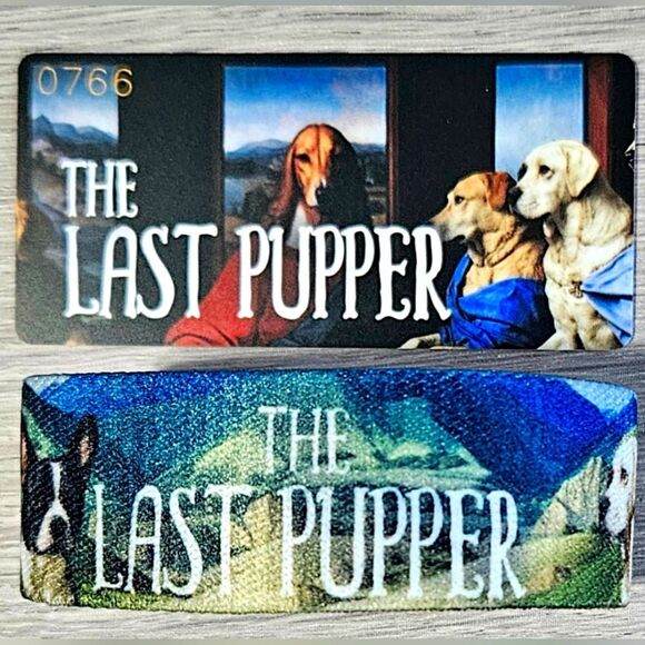 ZOX "THE LAST PUPPER" #766 ZOXBOX 15 Da Vinci DOG Medium collectible wristband - Picture 4 of 16